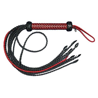 Плеть «Кошка–девятихвостка когтистая» купить со скидкой в секс шопе  Фетиш и BDSM  Плети, кнуты